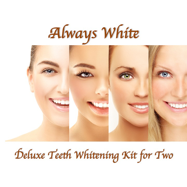 Deluxe Teeth Whitening Kit For Two – Always White