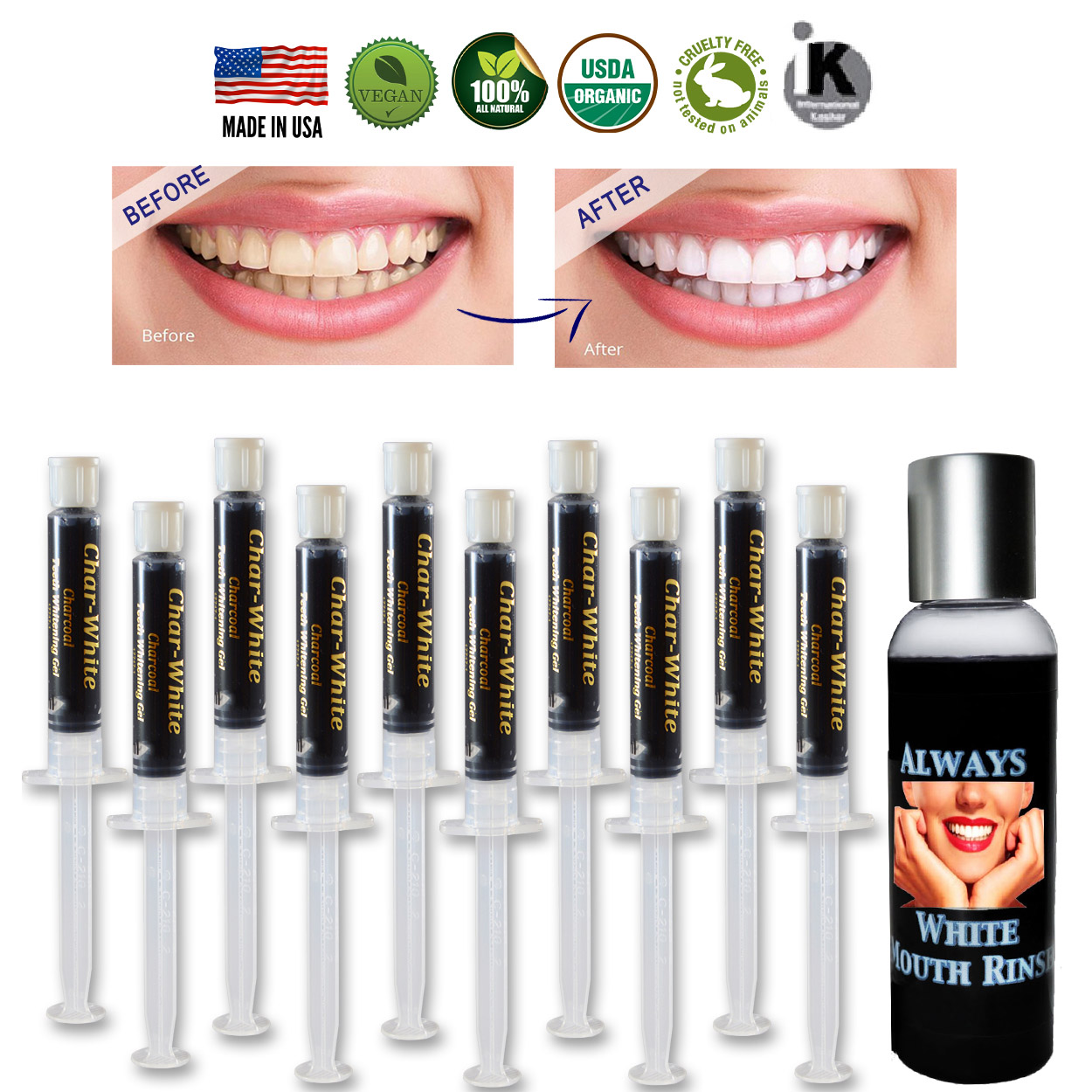 natural teeth whitening gel